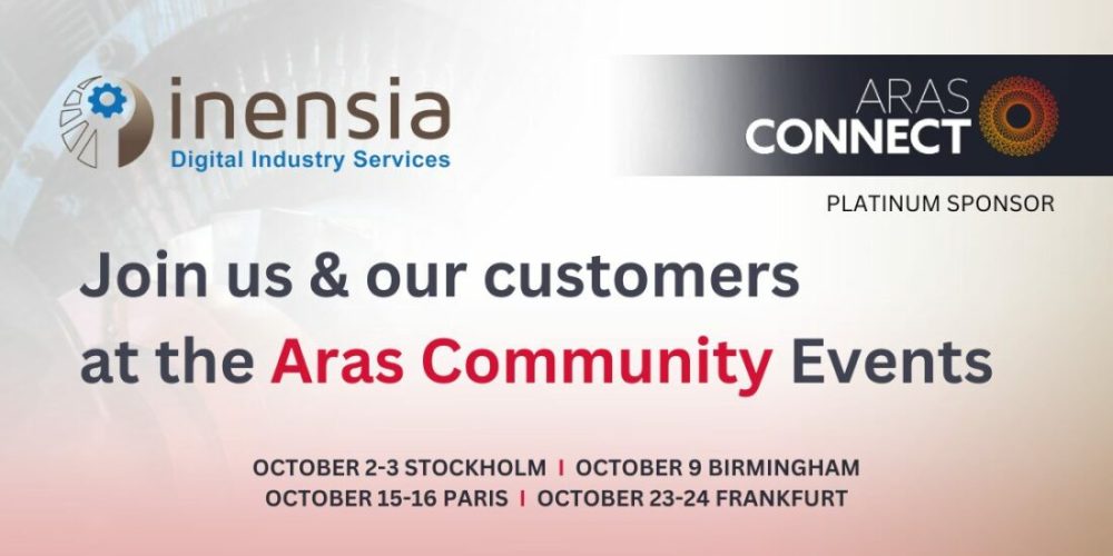 Join Inensia at Aras Connect Europe 2024!